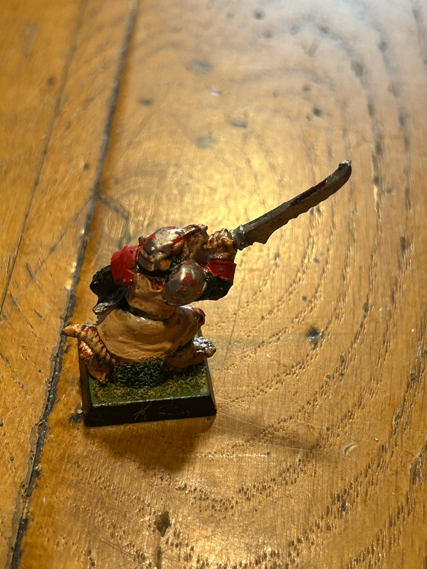 Warhammer WFB Metal Citadel 1990s Marauder Stormvermin Skaven with Halberd