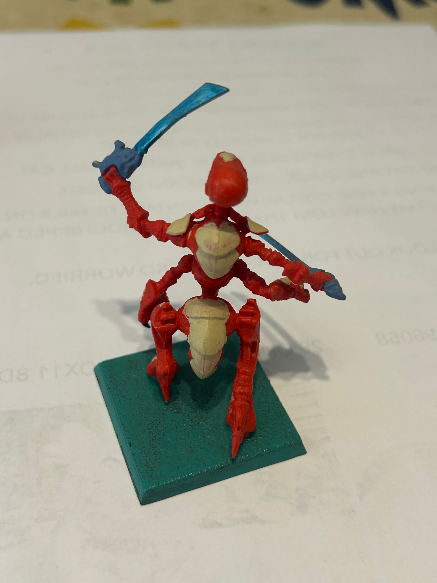 Tyranid Warrior Plastic OOP Warhammer 40k Rogue Trader Tyranids