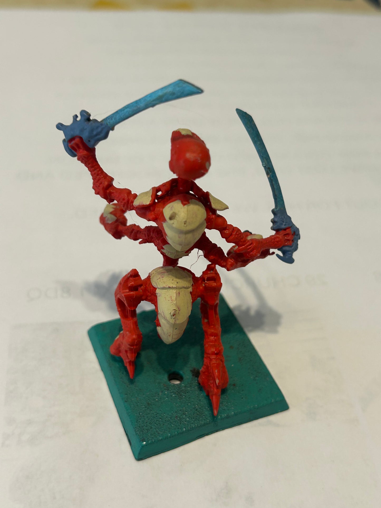 Tyranid Warrior Plastic OOP Warhammer 40k Rogue Trader Tyranids