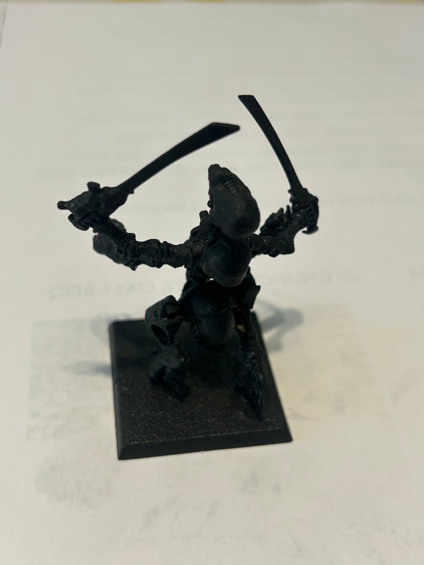 Tyranid Warrior Plastic OOP Warhammer 40k Rogue Trader Tyranids