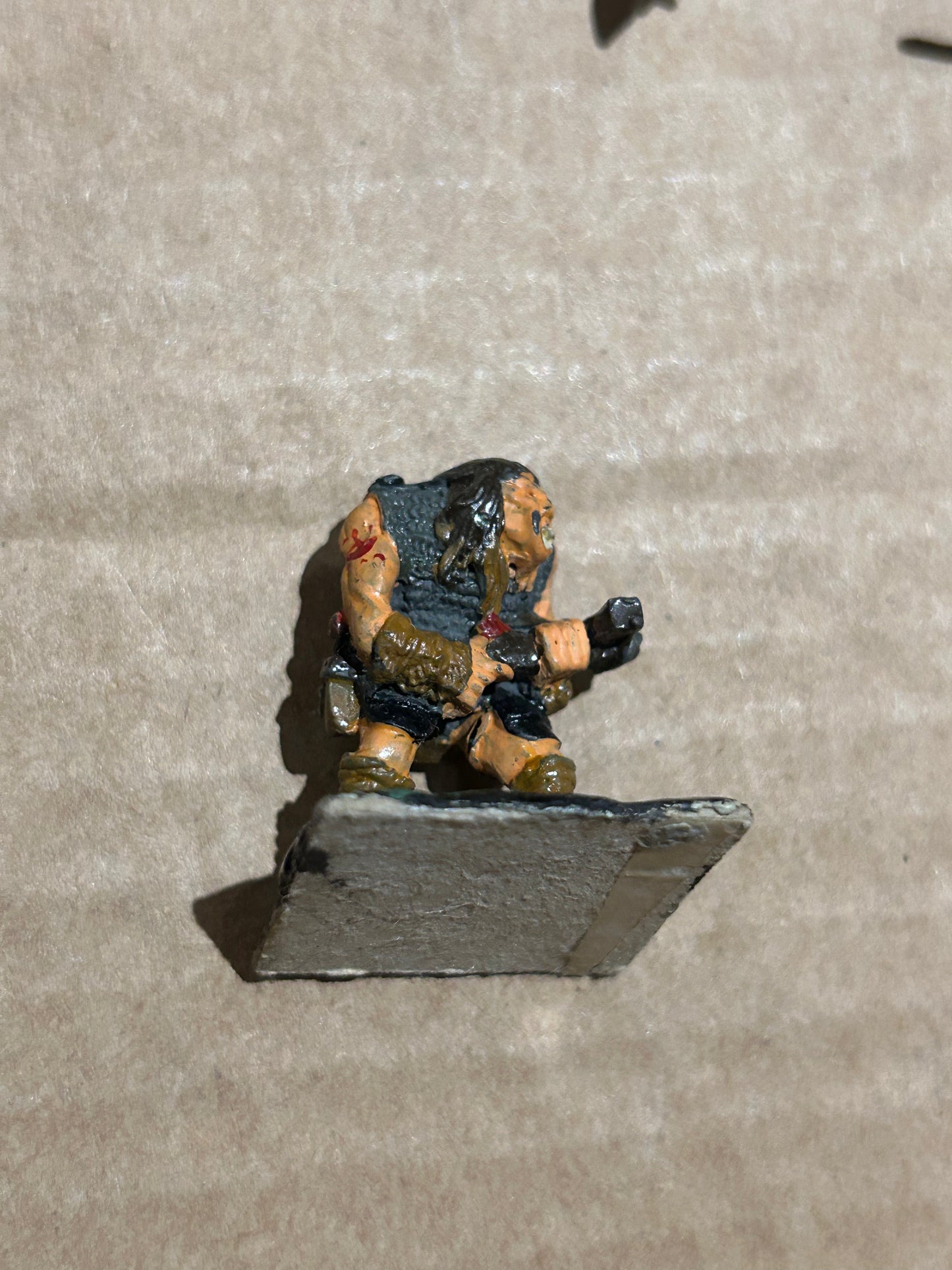 Citadel GW Chronicle CM21 Orc Standard Bearer 1980s Metal Pre Slotta warhammer fantasy