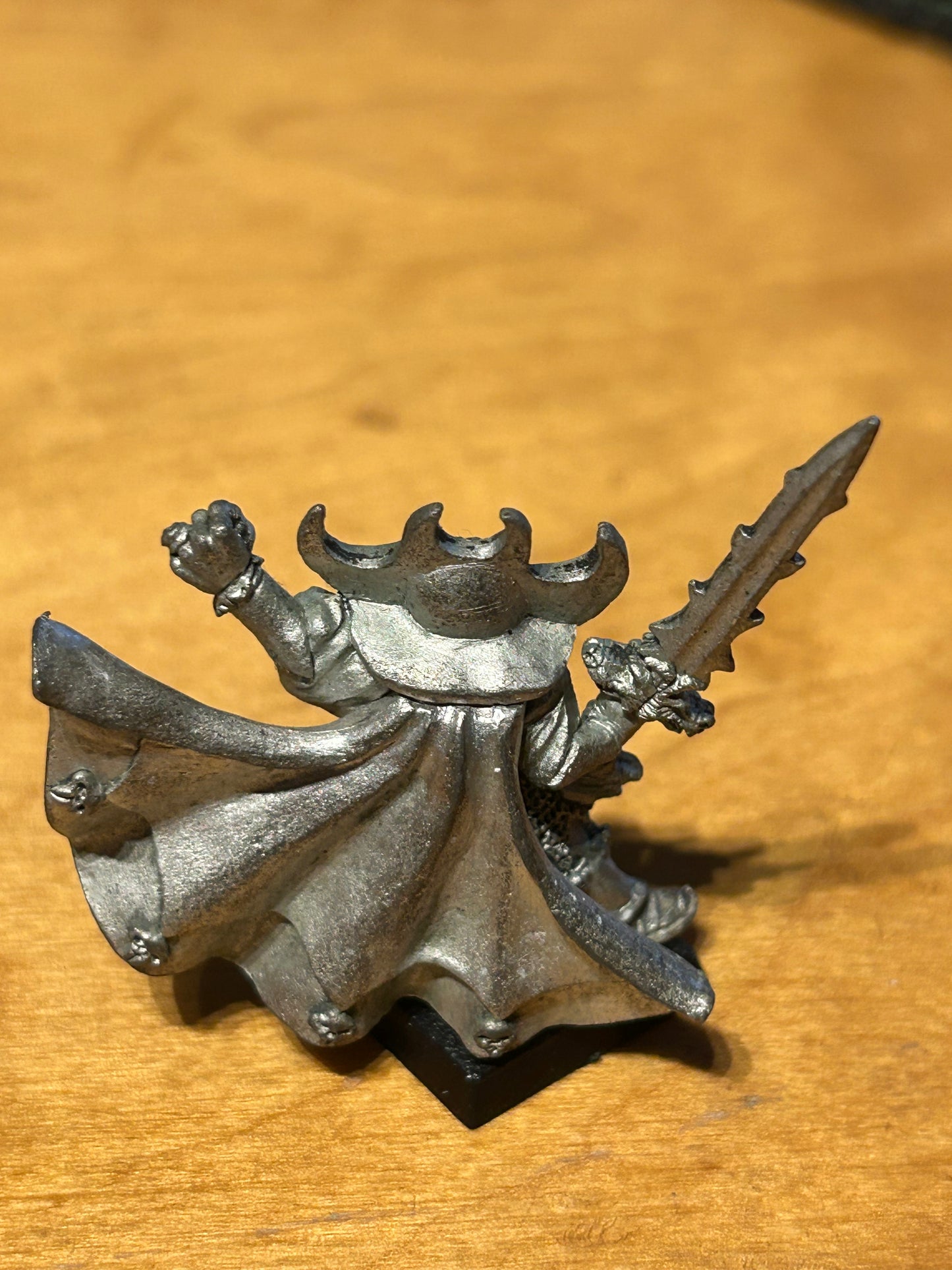 Warhammer Undead Vampire Lord with Cloak Classic Metal 1990s Counts