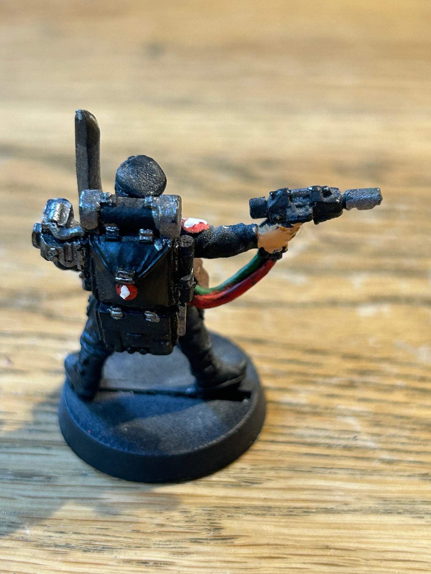 Warhammer 40k Imperial Guard Classic Storm Trooper Sergeant 2nd ed Metal
