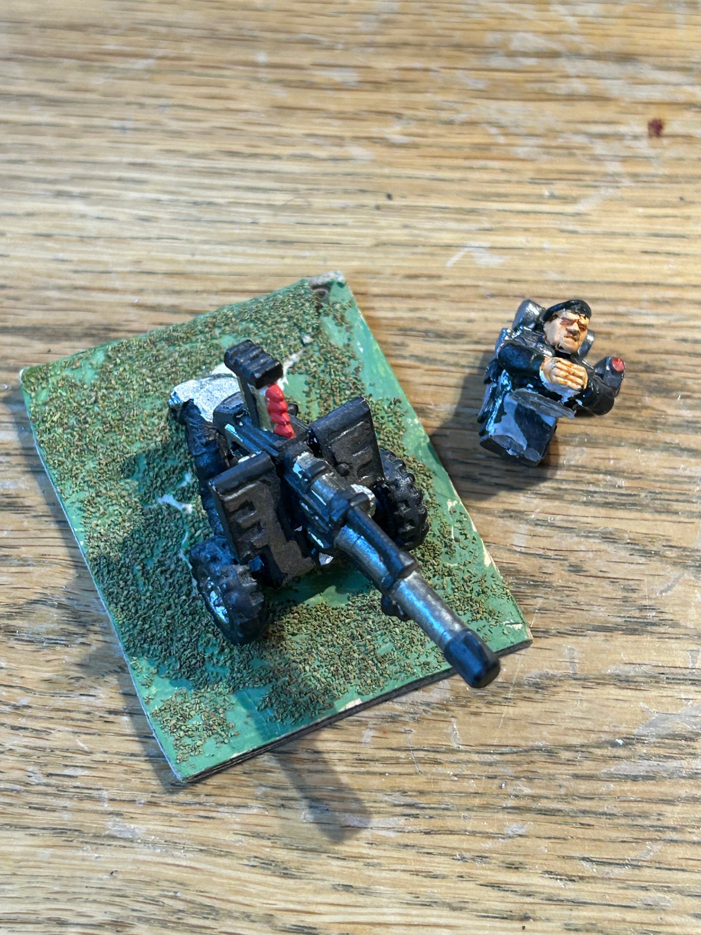 Imperial Guard Storm Trooper Heavy Weapons Autocannon Metal 1996