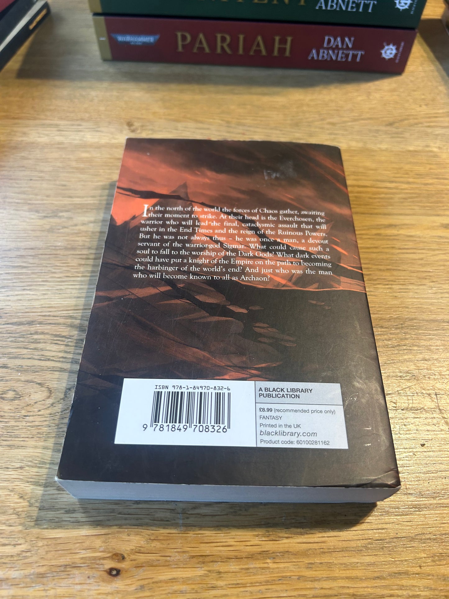 Archaon: Everchosen by Rob Sanders (Paperback, 2015)
