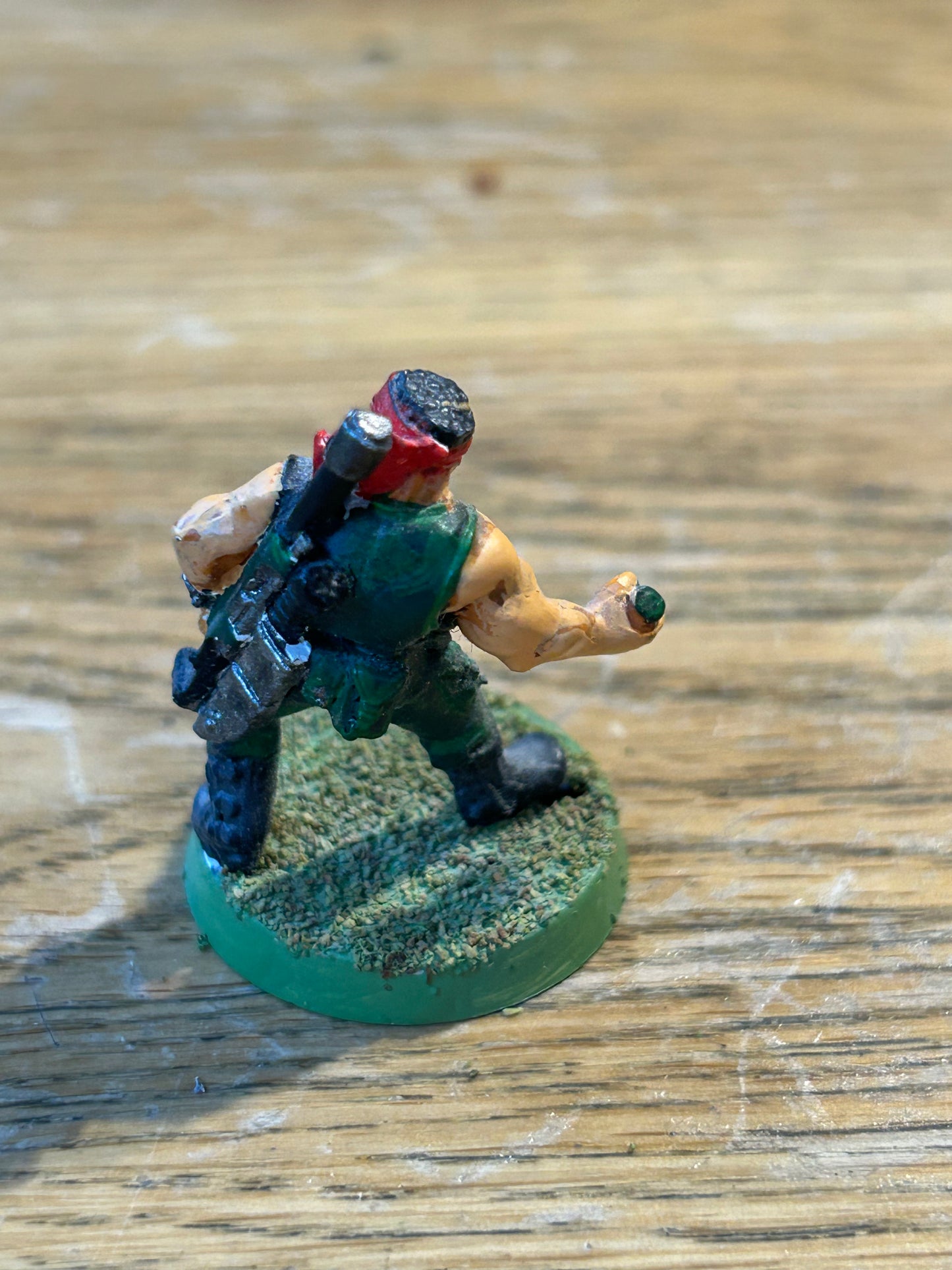 Games Workshop Warhammer 40k Meta Imperial Guard Catachan Throwing Grenade