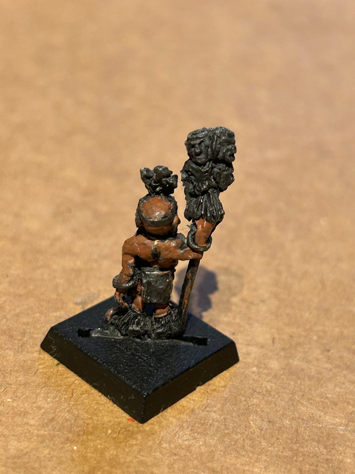 Citadel Warhammer C27 Pygmy Pygmies Standard Bearer Jungle Lustria Halfling