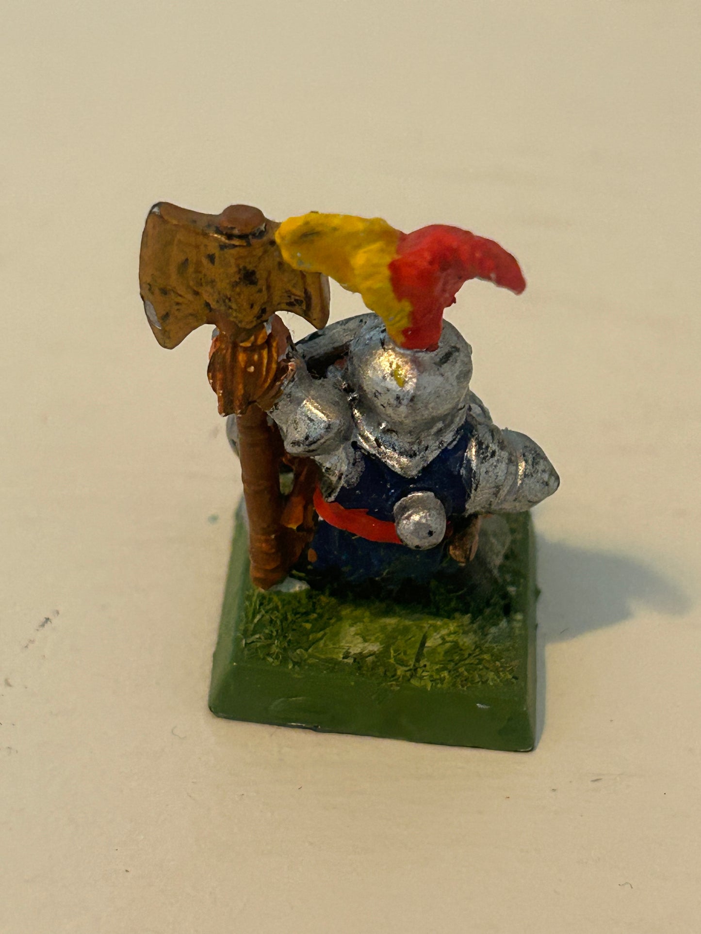 Warhammer Fantasy Battles Borri Forkbeard dragon company champion Metal OOP