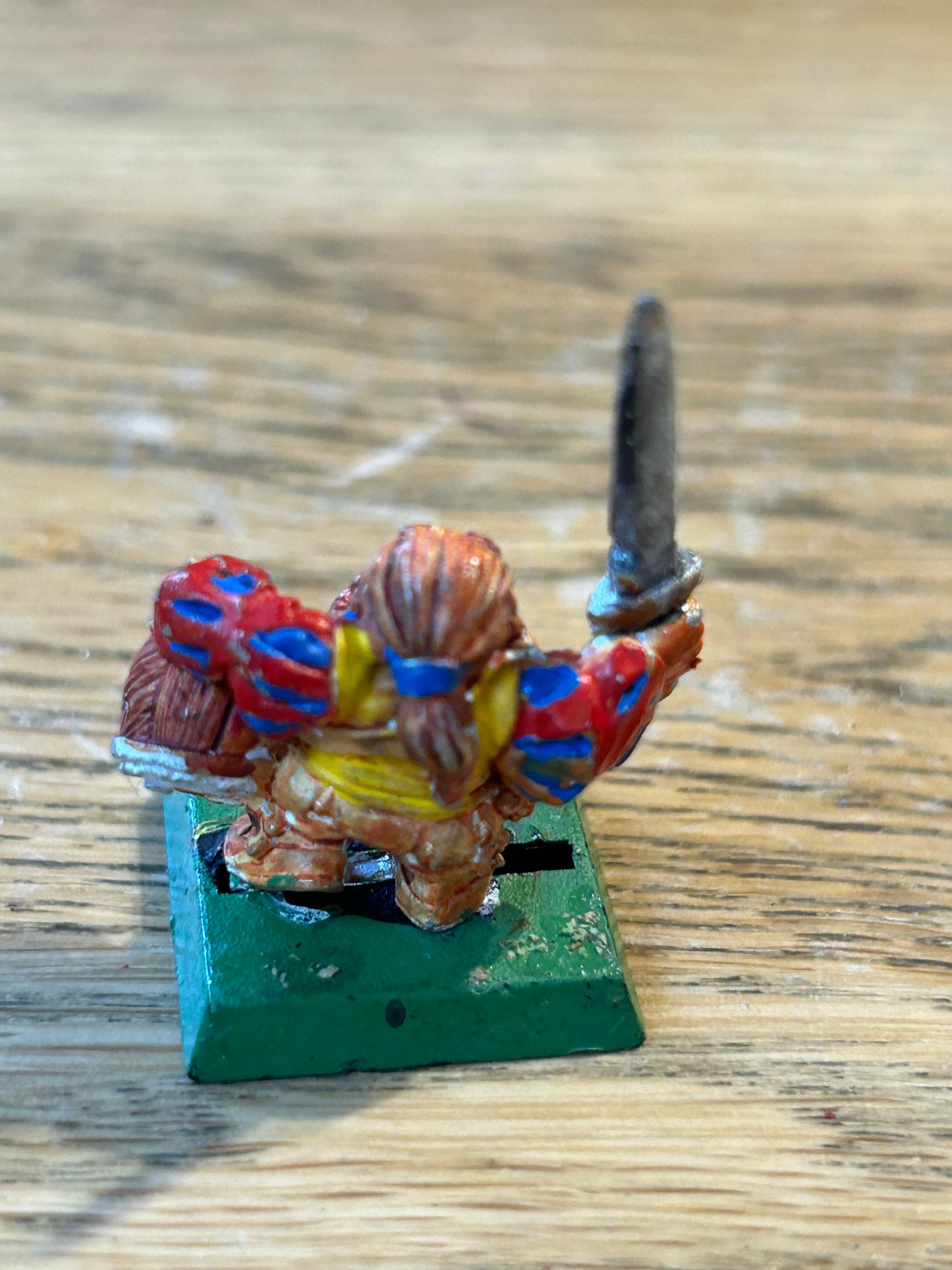 Warhammer fantasy marauder miniatures dwarf musician drummer MM11