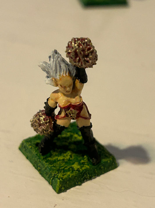 WFB Blood Bowl Dark Elves Cheerleader Warhammer Elf GW Citadel Games Workshop
