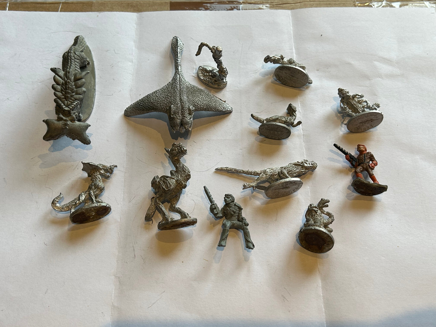 Traveller RPG Alien Animals Miniatures Box Set 1983 Grenadier metal