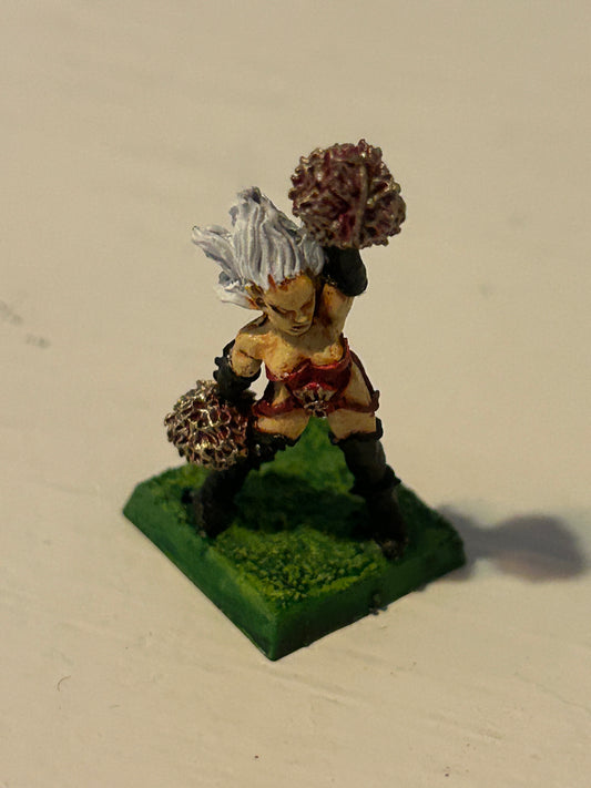 WFB Blood Bowl Dark Elves Cheerleader Warhammer Elf GW Citadel Games Workshop