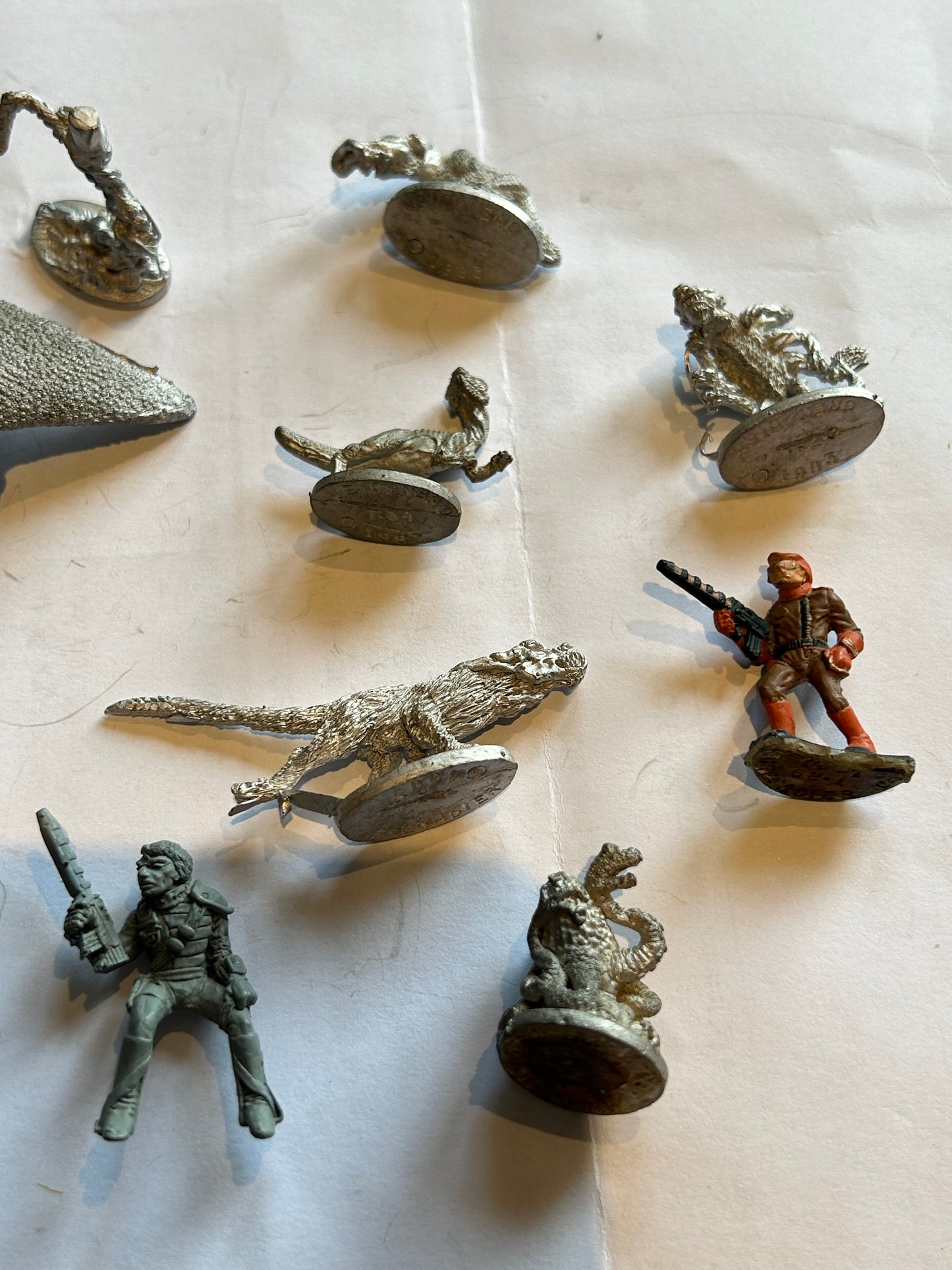 Traveller RPG Alien Animals Miniatures Box Set 1983 Grenadier metal