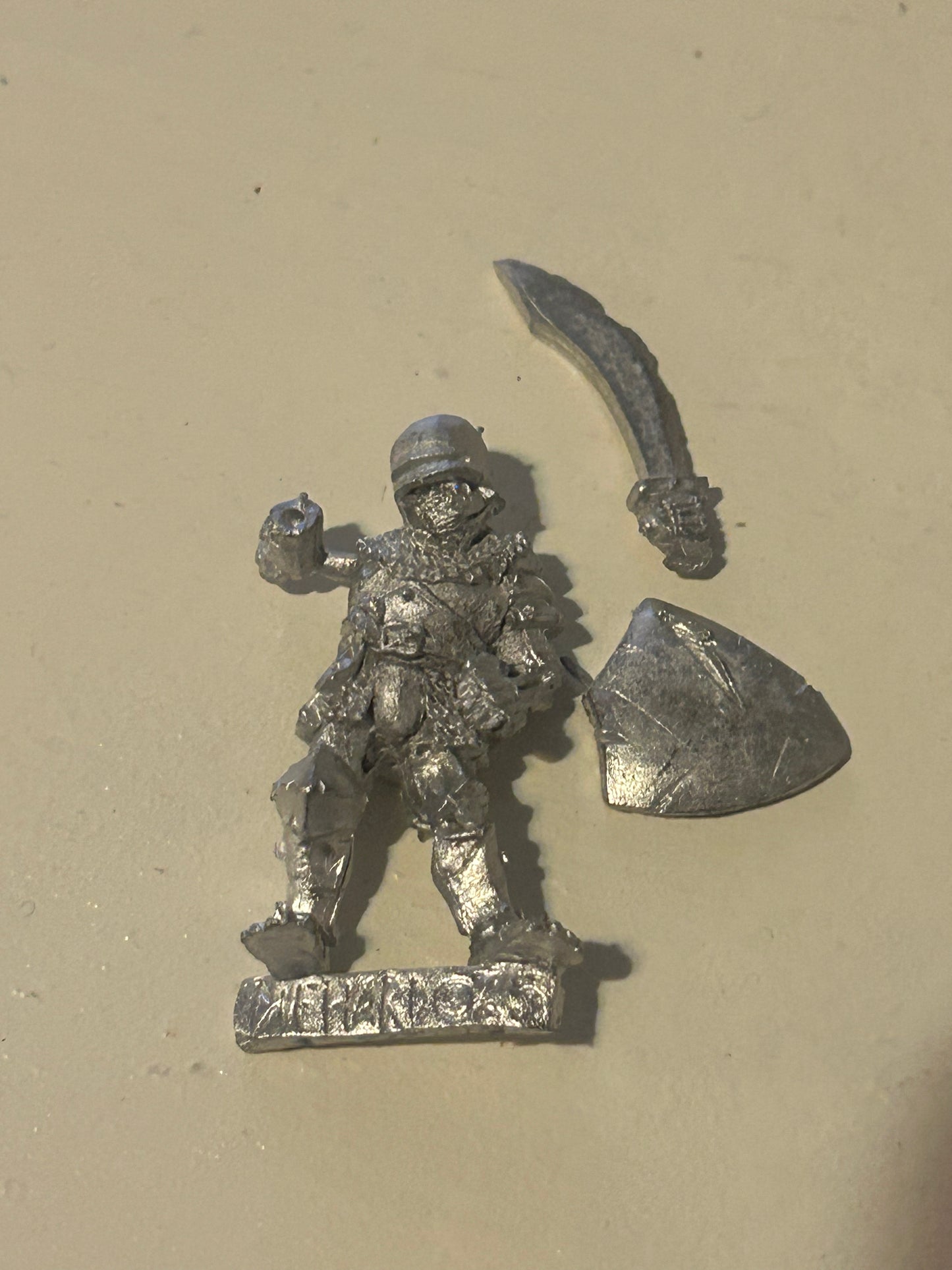 Diehard miniatures Obsidian Legion-Skeletal Renowned Regiment skeleton with sword