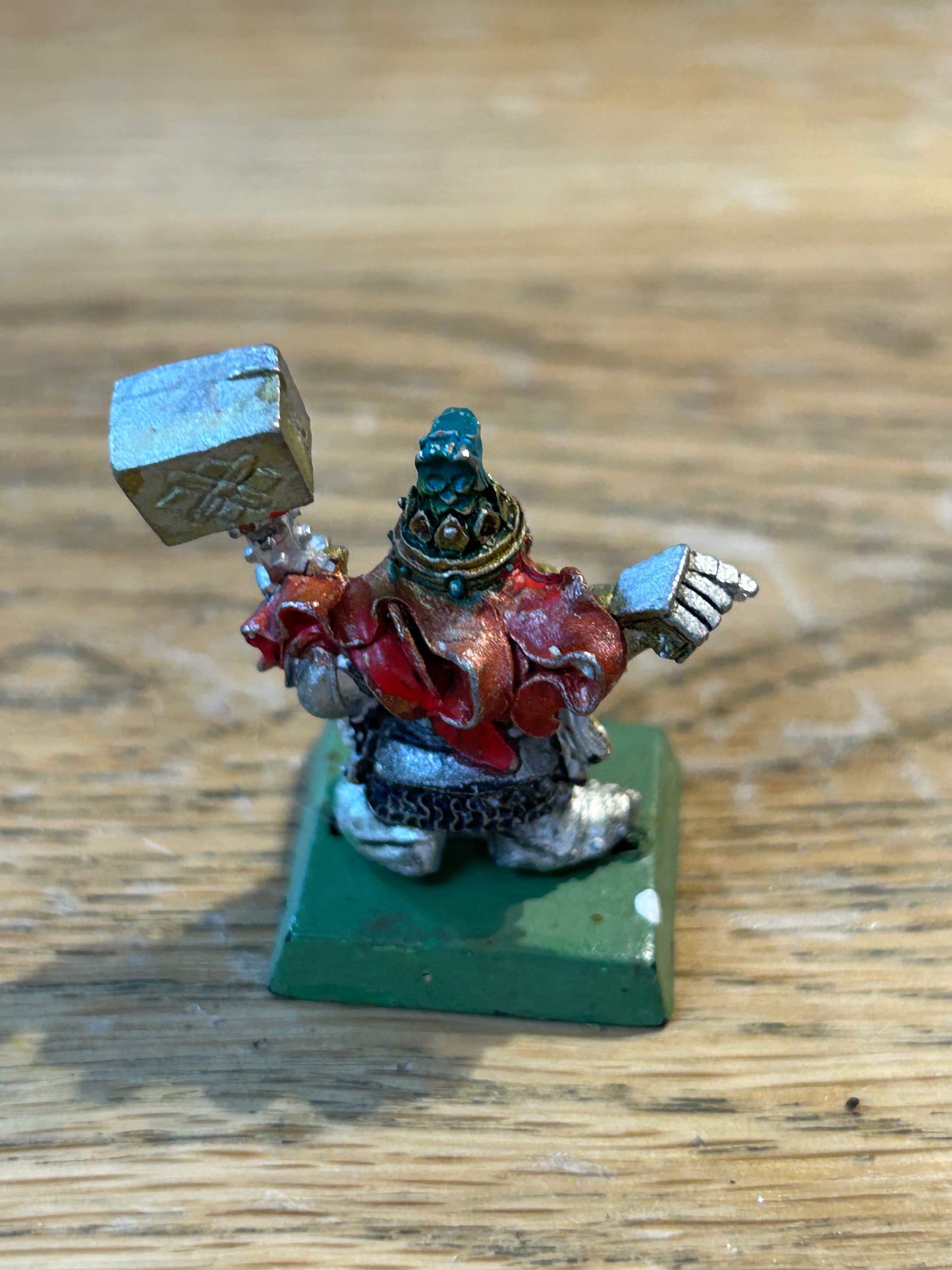 Games Workshop Warhammer fantasy Marauder Dwarf Dwarves General MM11/5 Command 1991 GW