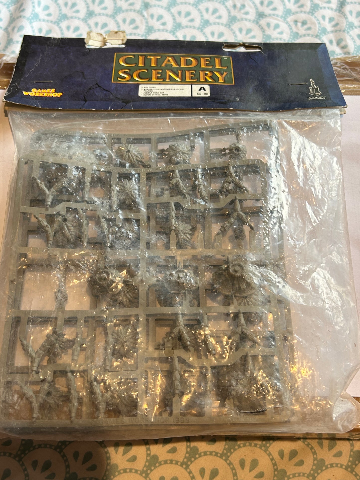 CITADEL SCENERY warhammer 40K TREES, #A 64-03, GAMES WORKSHOP,sealed