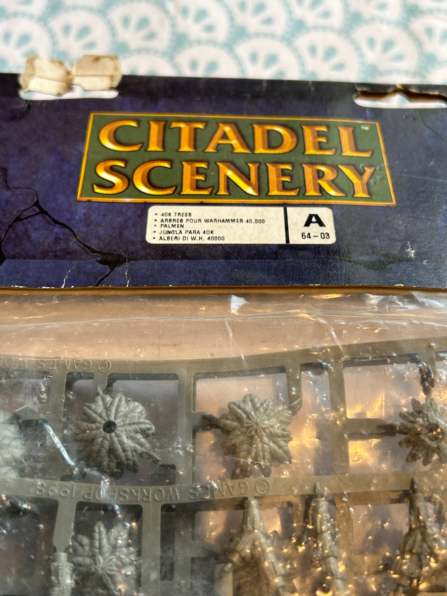 CITADEL SCENERY warhammer 40K TREES, #A 64-03, GAMES WORKSHOP,sealed
