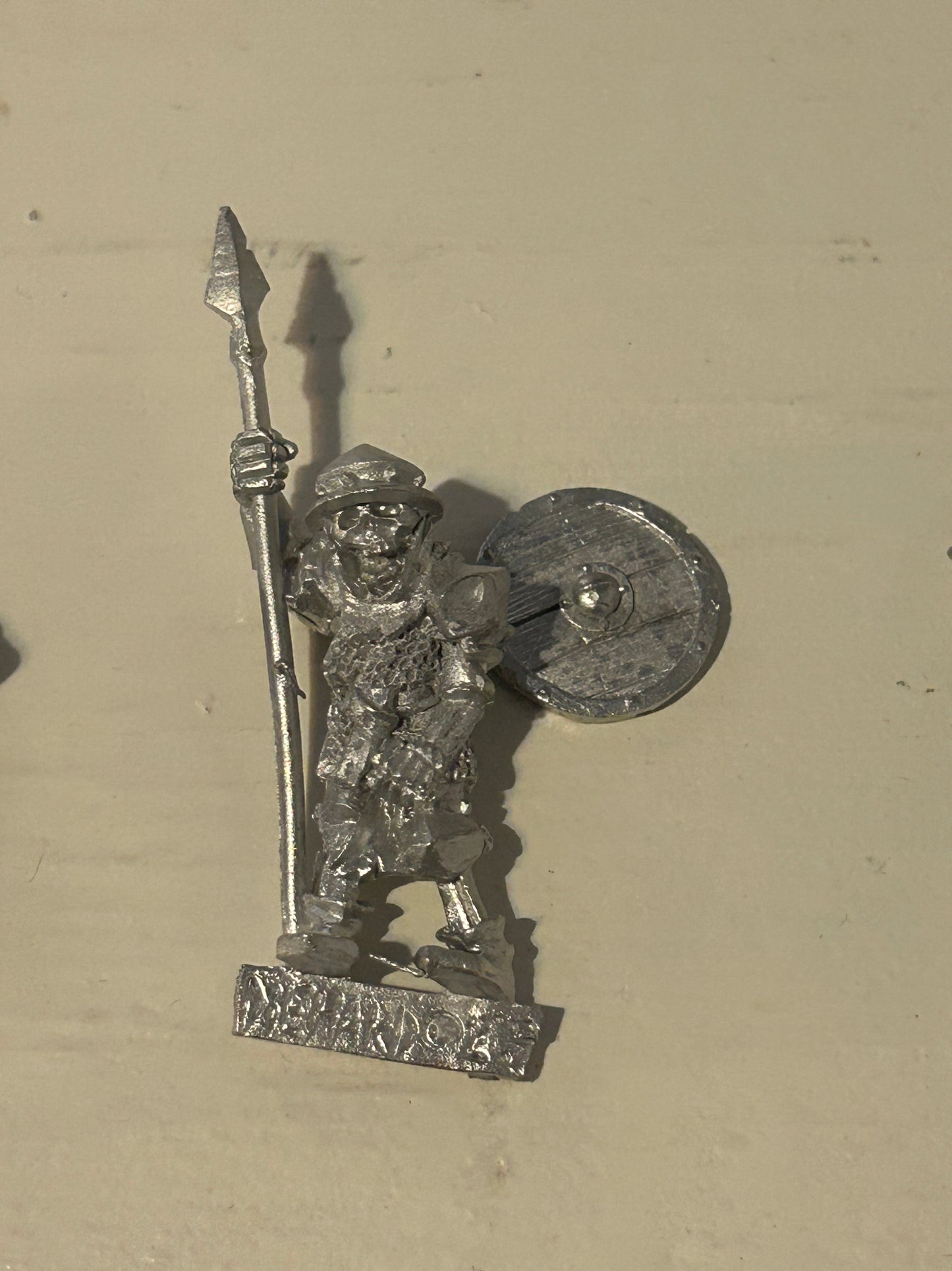 Diehard miniatures Obsidian Legion-Skeletal Renowned Regiment skeleton with spear