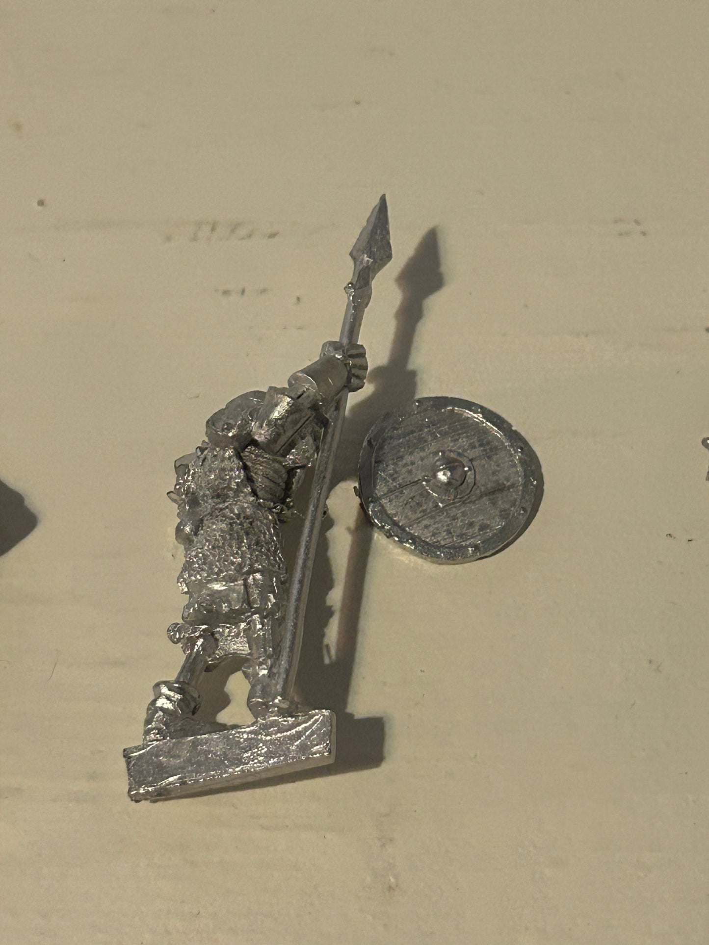 Diehard miniatures Obsidian Legion-Skeletal Renowned Regiment skeleton with spear