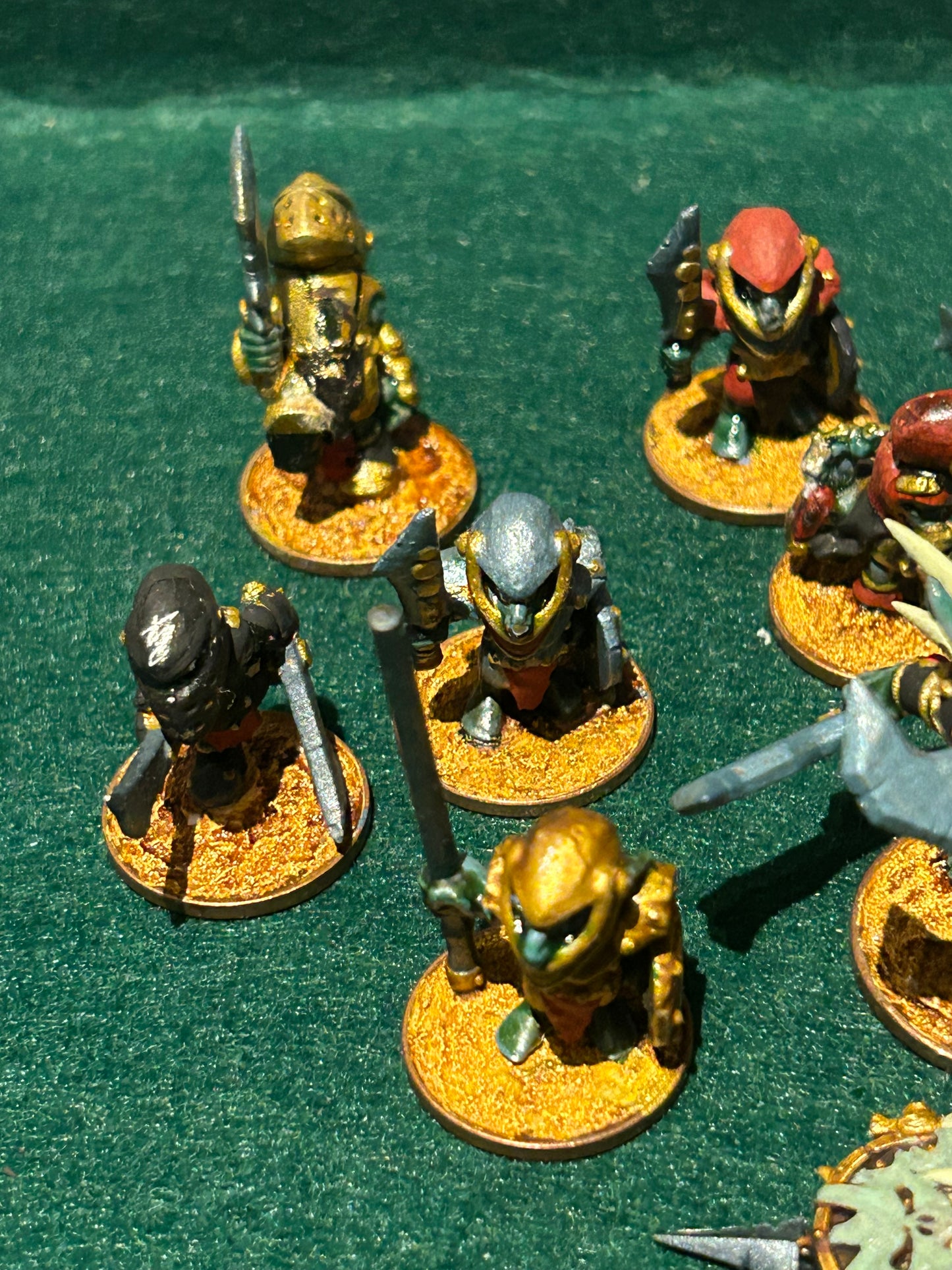 Dungeons and dragons pathfinder WizKids goblin warband (12 goblins including command)