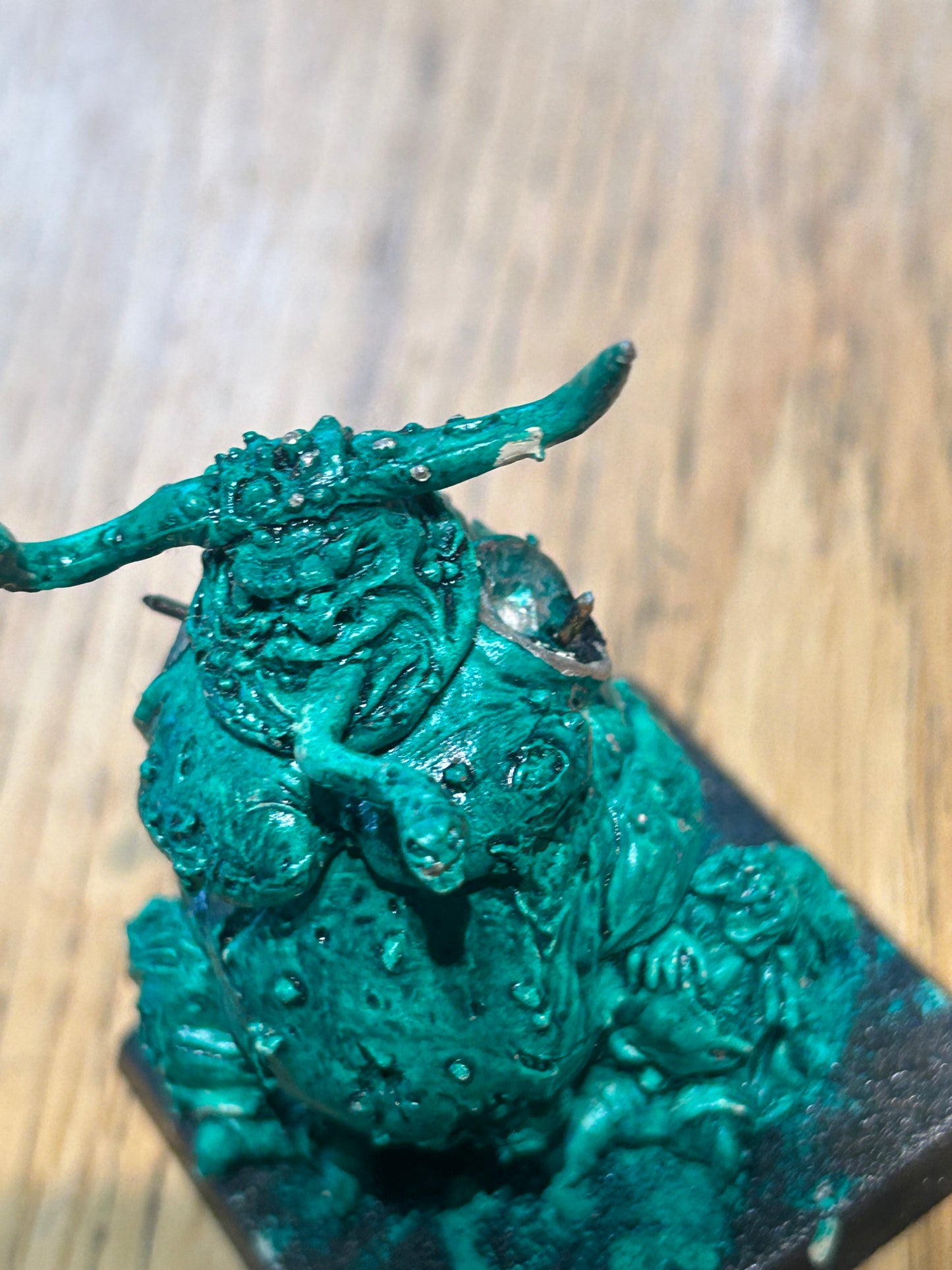 Warhammer Fantasy, Great Unclean One, Nurgle Greater Deamon of Chaos, metal (arm sockets have been pinned to enable arms to sit in nicely)