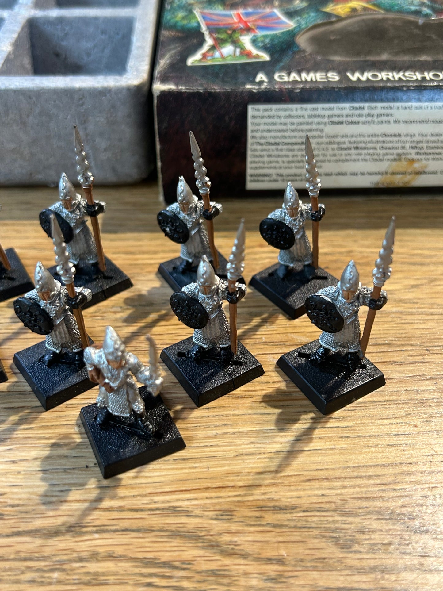 Warhammer Regiment Of Renown Empire RR17 Knights Of The Avenging Flame NIB (8 troopers and musician)