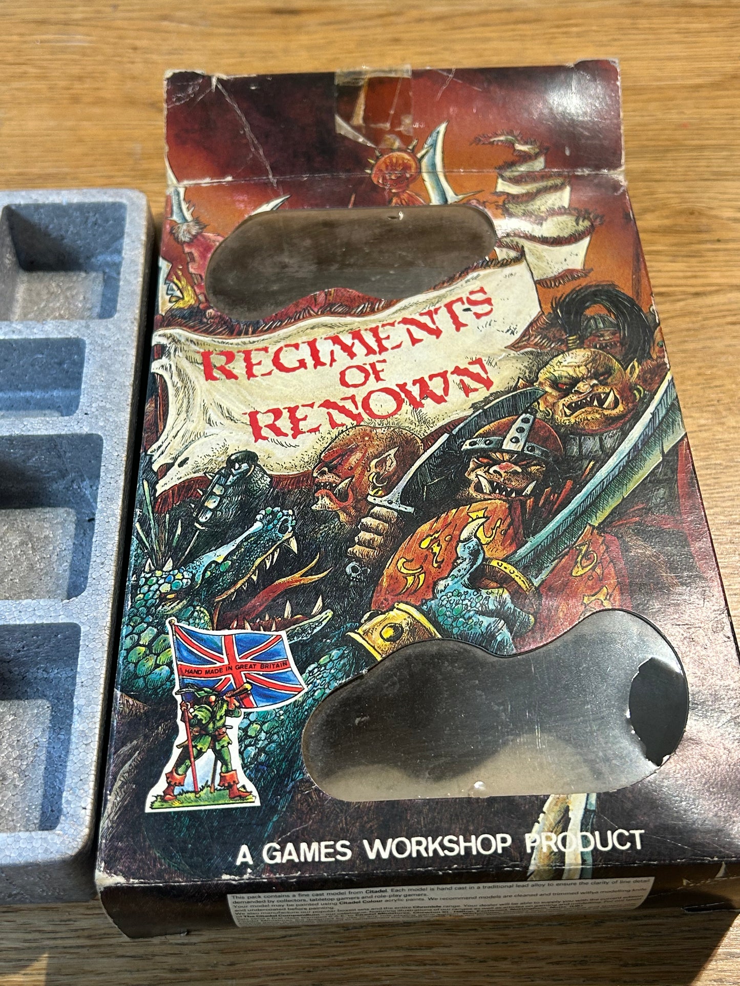 Warhammer Regiment Of Renown Empire RR17 Knights Of The Avenging Flame NIB (8 troopers and musician)