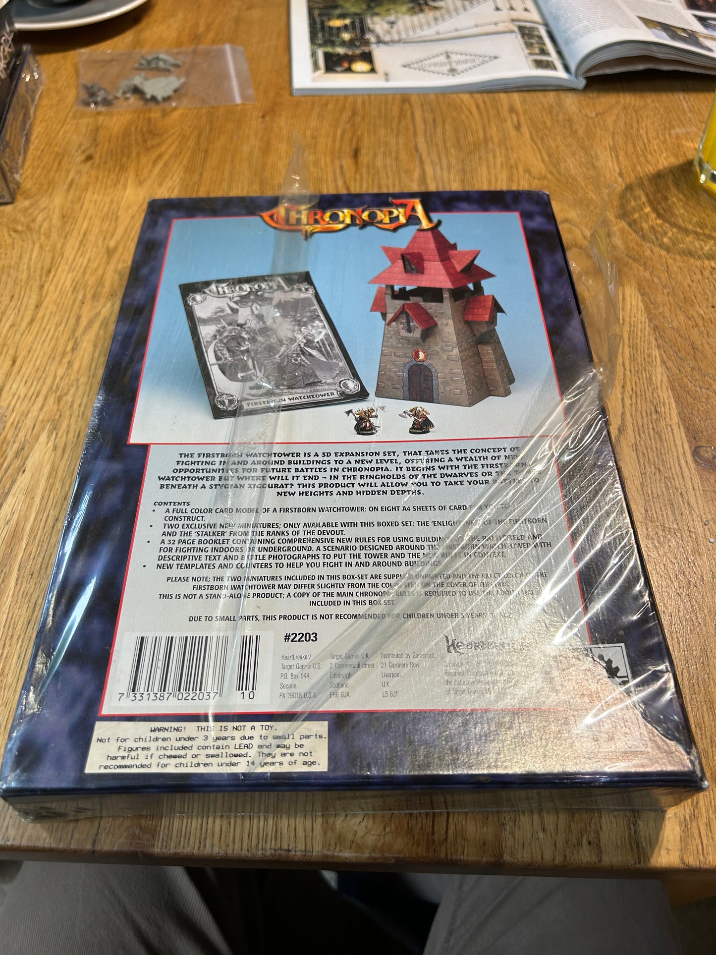 Chronopia Firstborn Watchtower Target Games New in partially sealed box