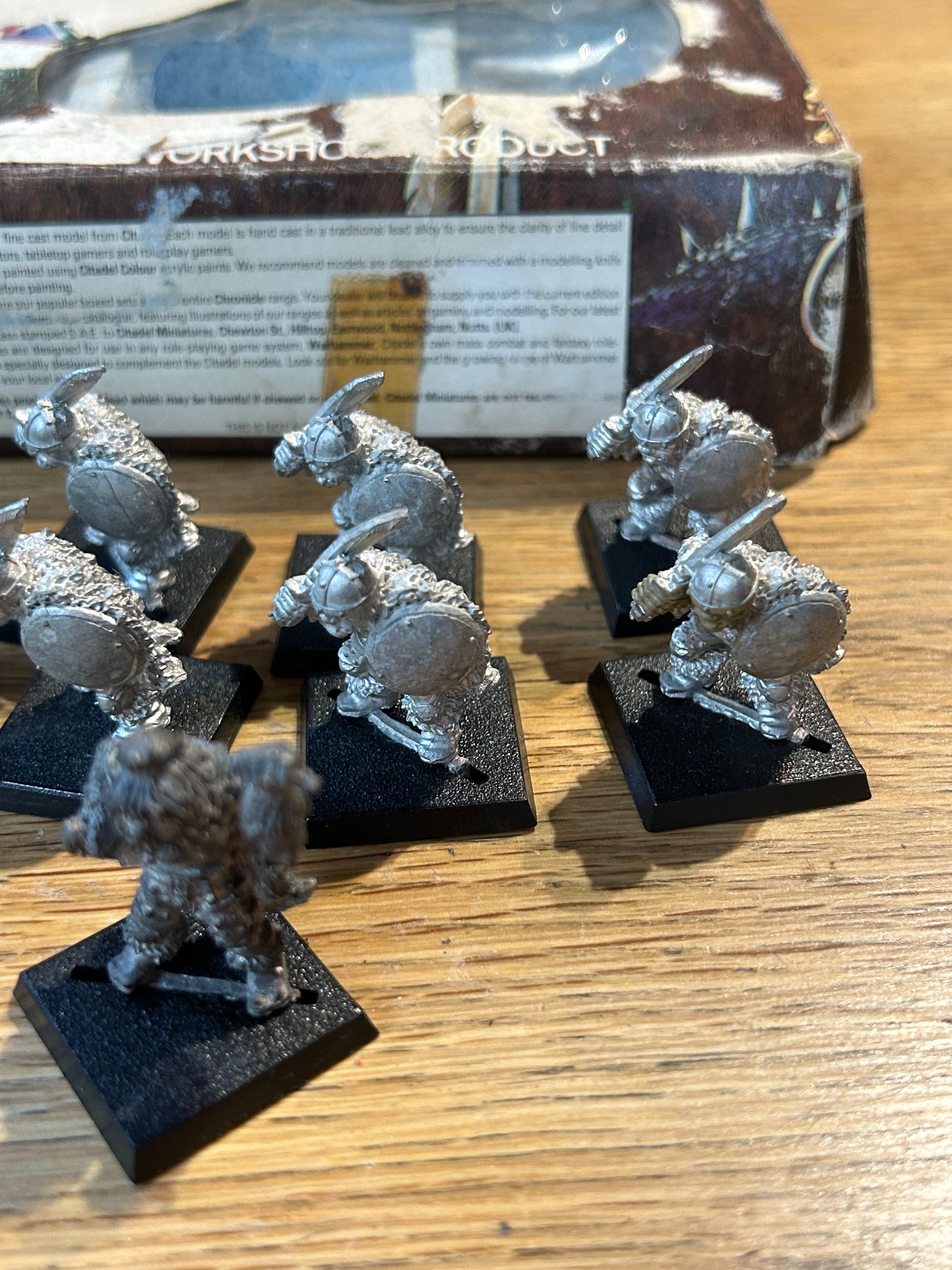 REGIMENTS OF RENOWN NO 15 box of DESPOILING HOBGOBLINS OF THE DARK LANDS (8 troopers and leader)