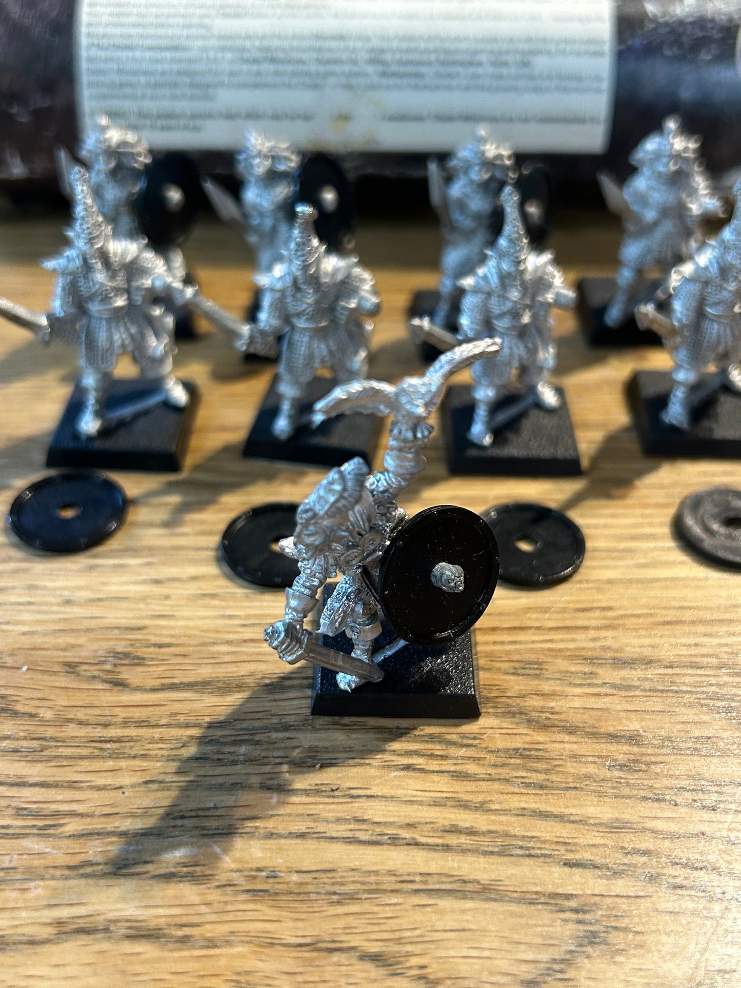 Games Workshop Warhammer Regiments Of Renown RR4 Mengil Manhide's Dark Elves (4 witch elves and 4 troopers and champion)