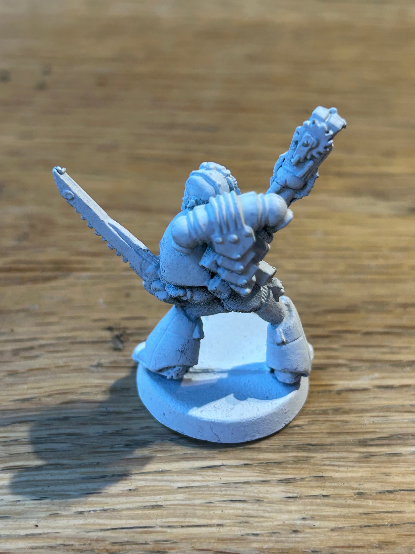 Warhammer 40K Rogue Trader Space Marine RT101 Captain Dozier Metal