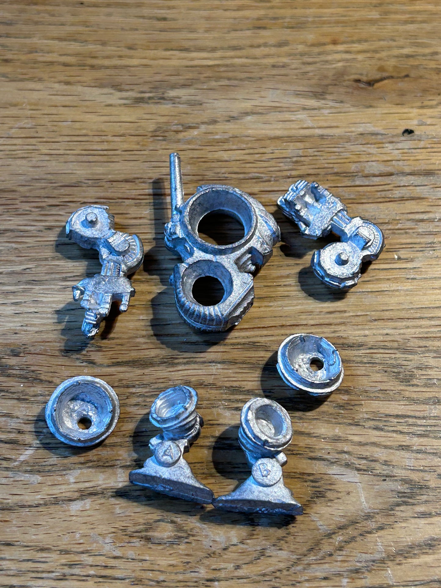 Games Workshop - WH40k Rogue Trader Space Marine short legged Dreadnought- Citadel Metal OOP