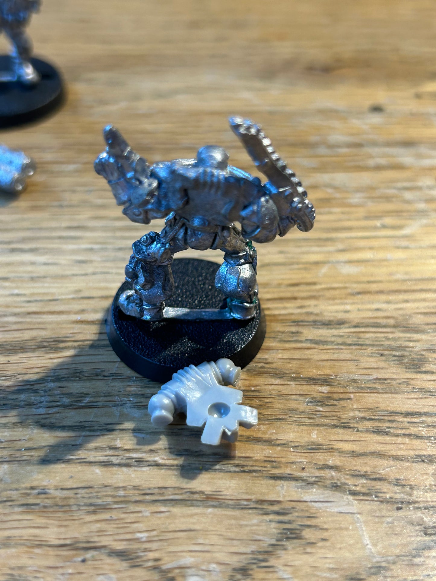Rogue Trader Imperial Inquisitor w/ Chainsword Plasma Pistol Metal Citadel