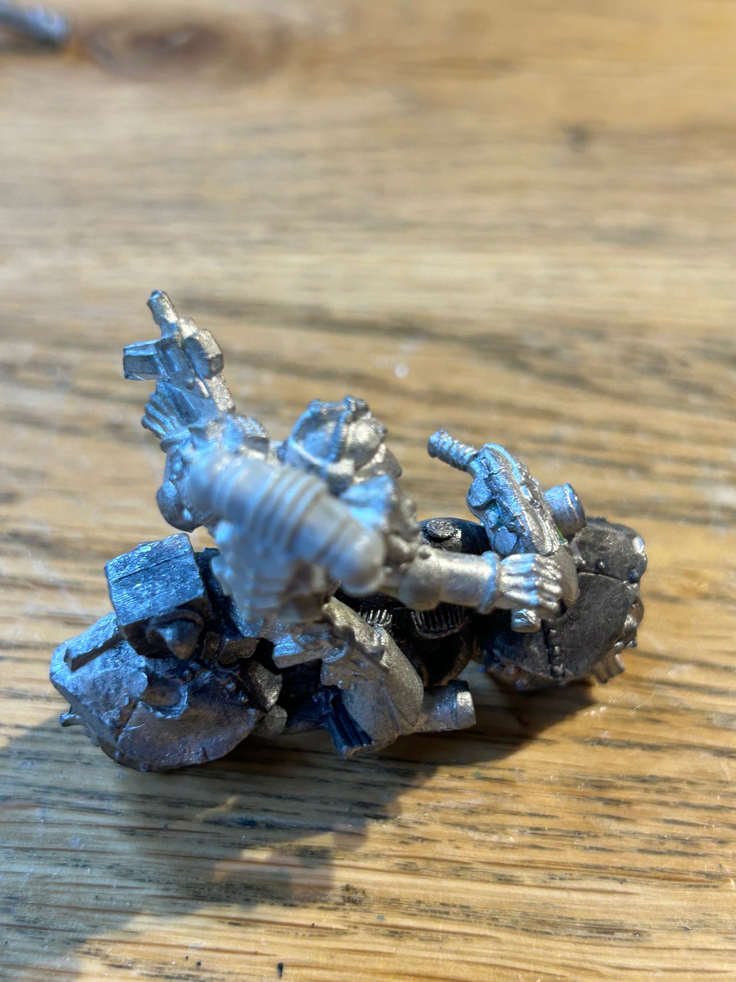 Warhammer 40k Rogue Trader tech marine On Bike OOP