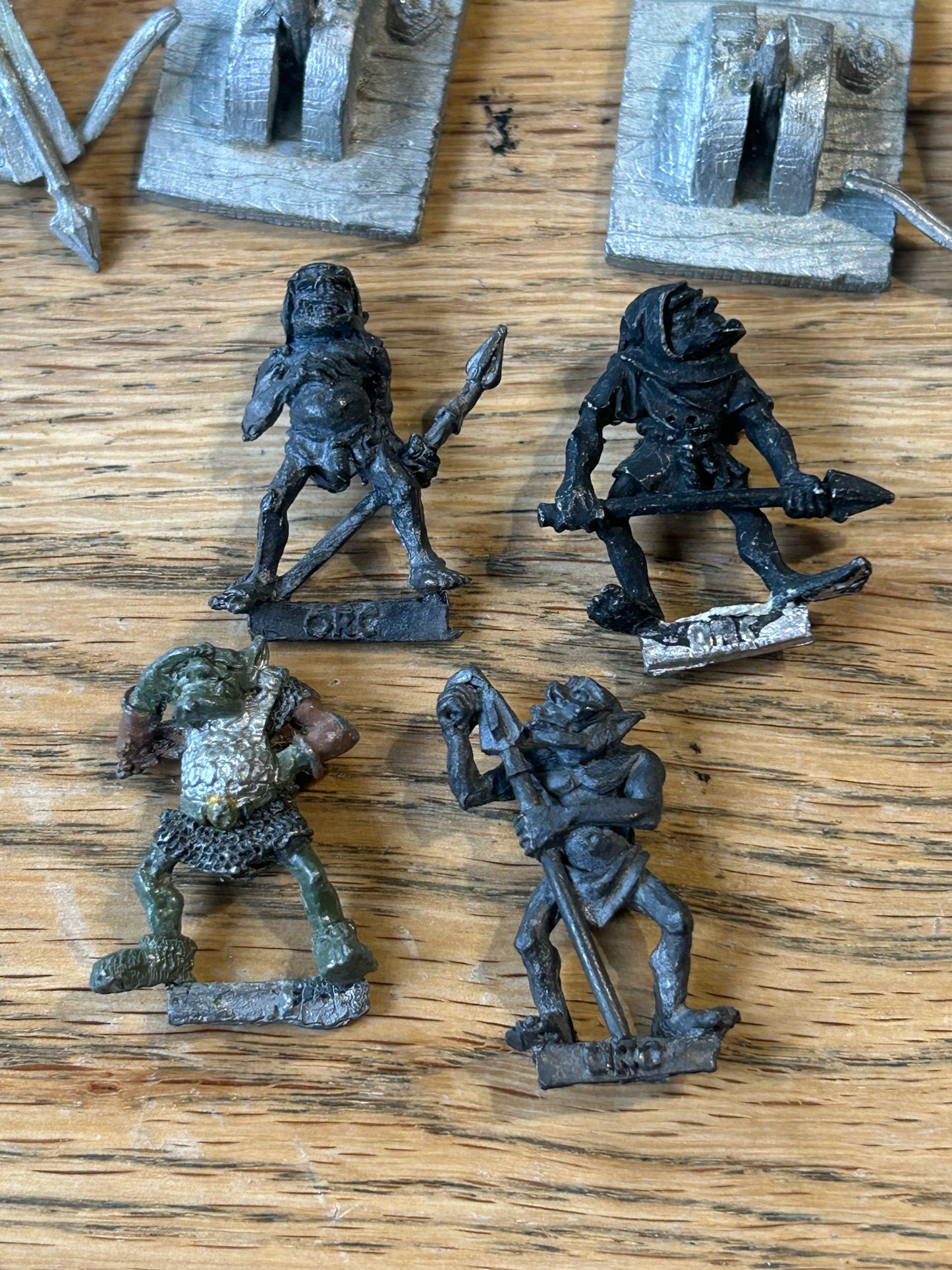 Warhammer Fantasy Citadel regiments of renown Notlob’s orc artillery Orc Ballista Bolt Throwers & Crew