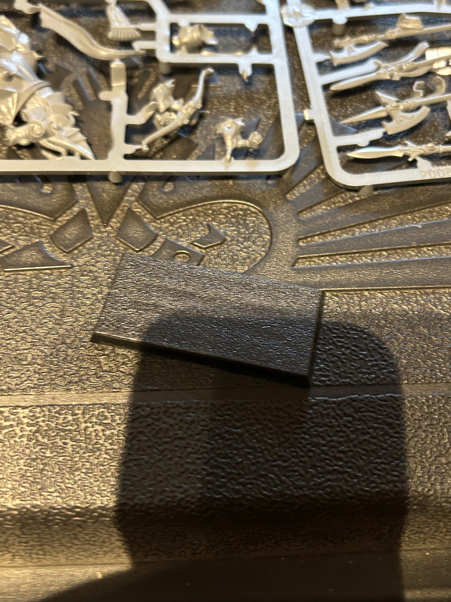 Warhammer fantasy high elf prince on horse on Sprue (Noble with banner has been removed and is not included)