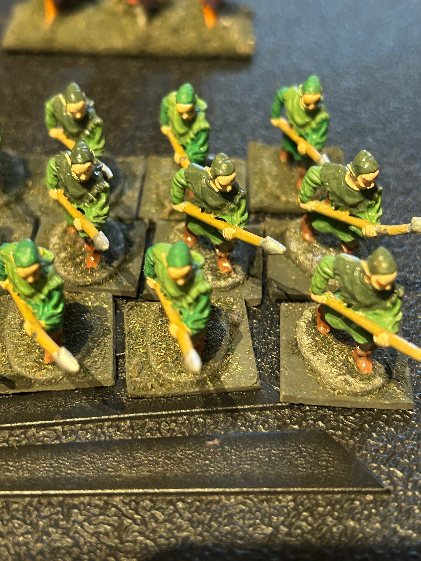 Prince August 654 wood elves spearmen x 15