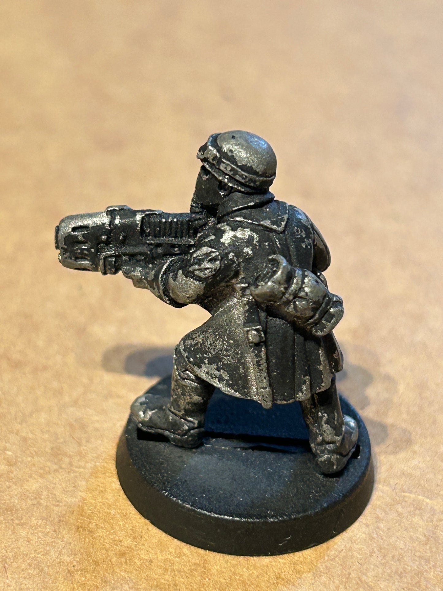 Citadel Warhammer classic 40K Imperial Guard Steel Legion plasma gun