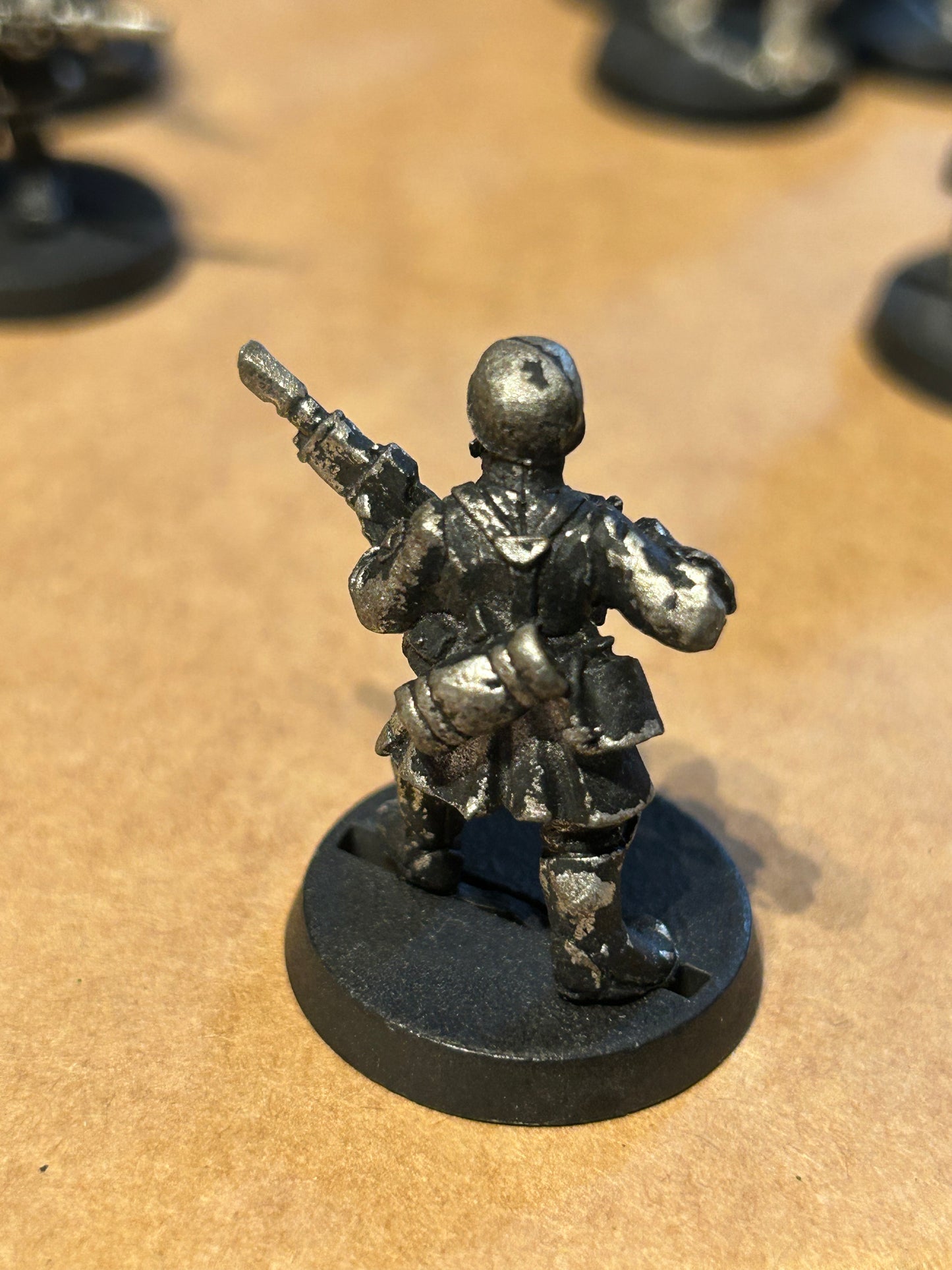 Citadel Warhammer classic 40K Imperial Guard Steel Legion trooper