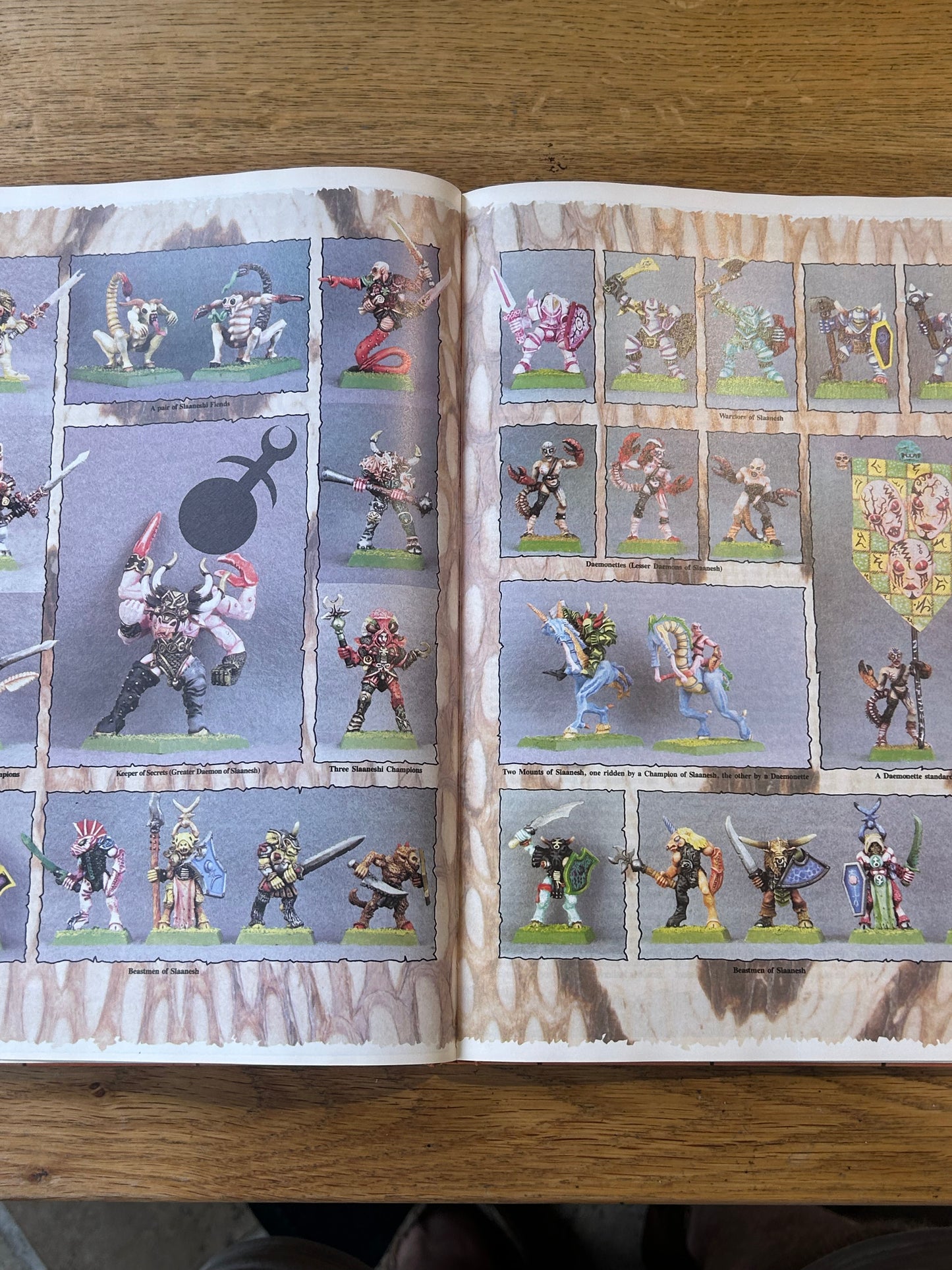 1991 edition Realm of Chaos Slaves To Darkness Warhammer Hardcover Book
