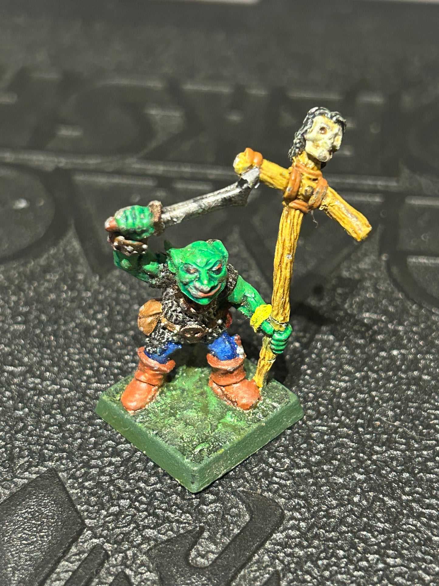 Heartbreaker miniatures goblin standard bearer