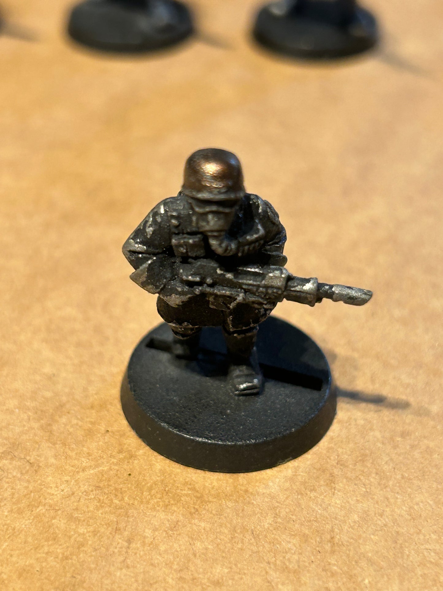 Citadel Warhammer classic 40K Imperial Guard Steel Legion trooper