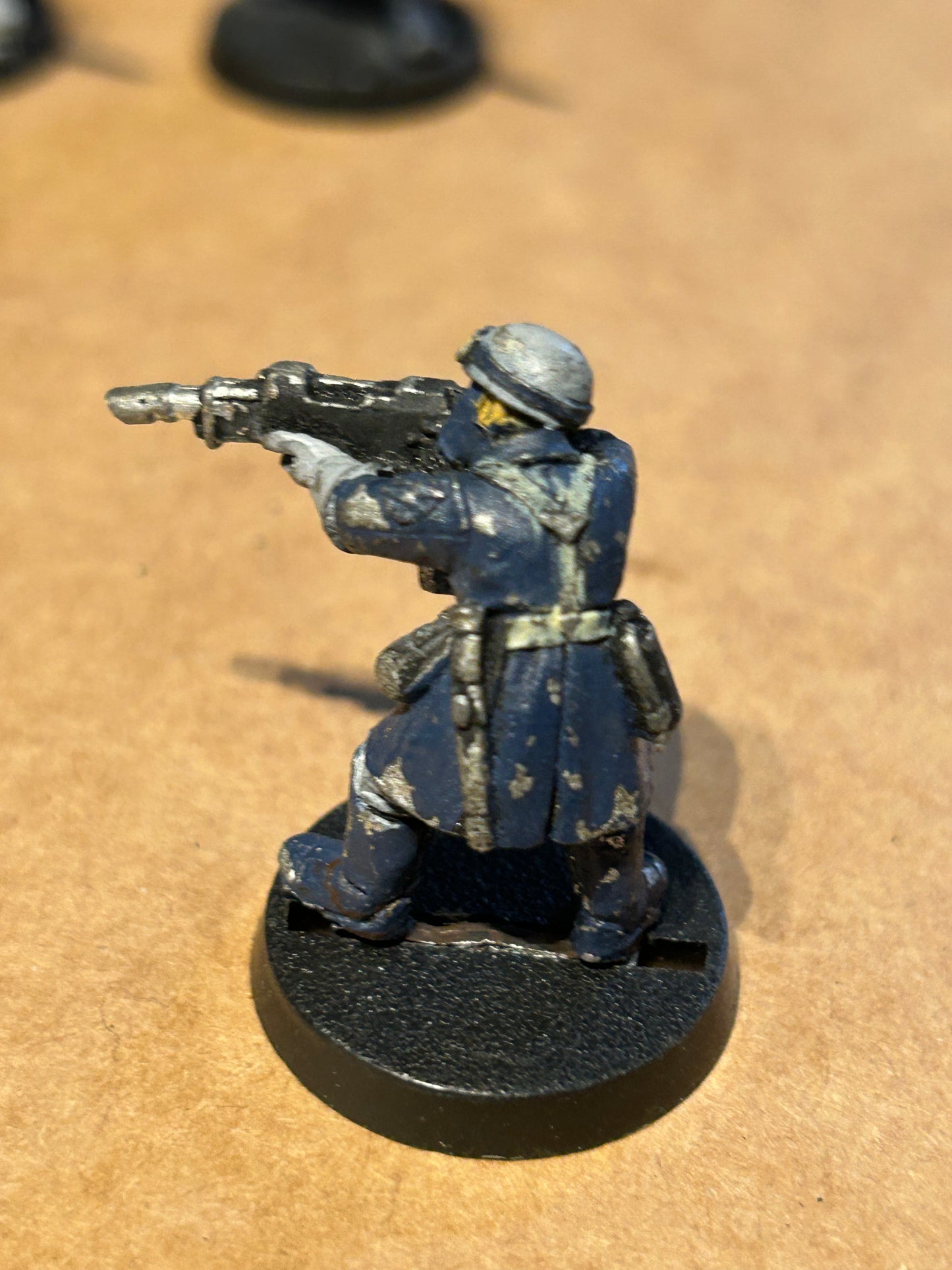 Citadel Warhammer classic 40K Imperial Guard Steel Legion trooper