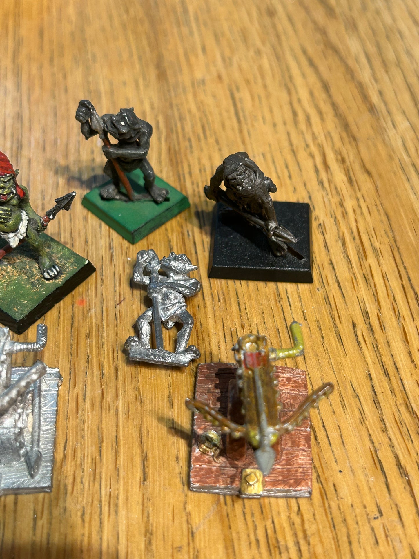 Warhammer Fantasy Citadel regiments of renown Notlob’s orc artillery Orc Ballista Bolt Throwers & Crew