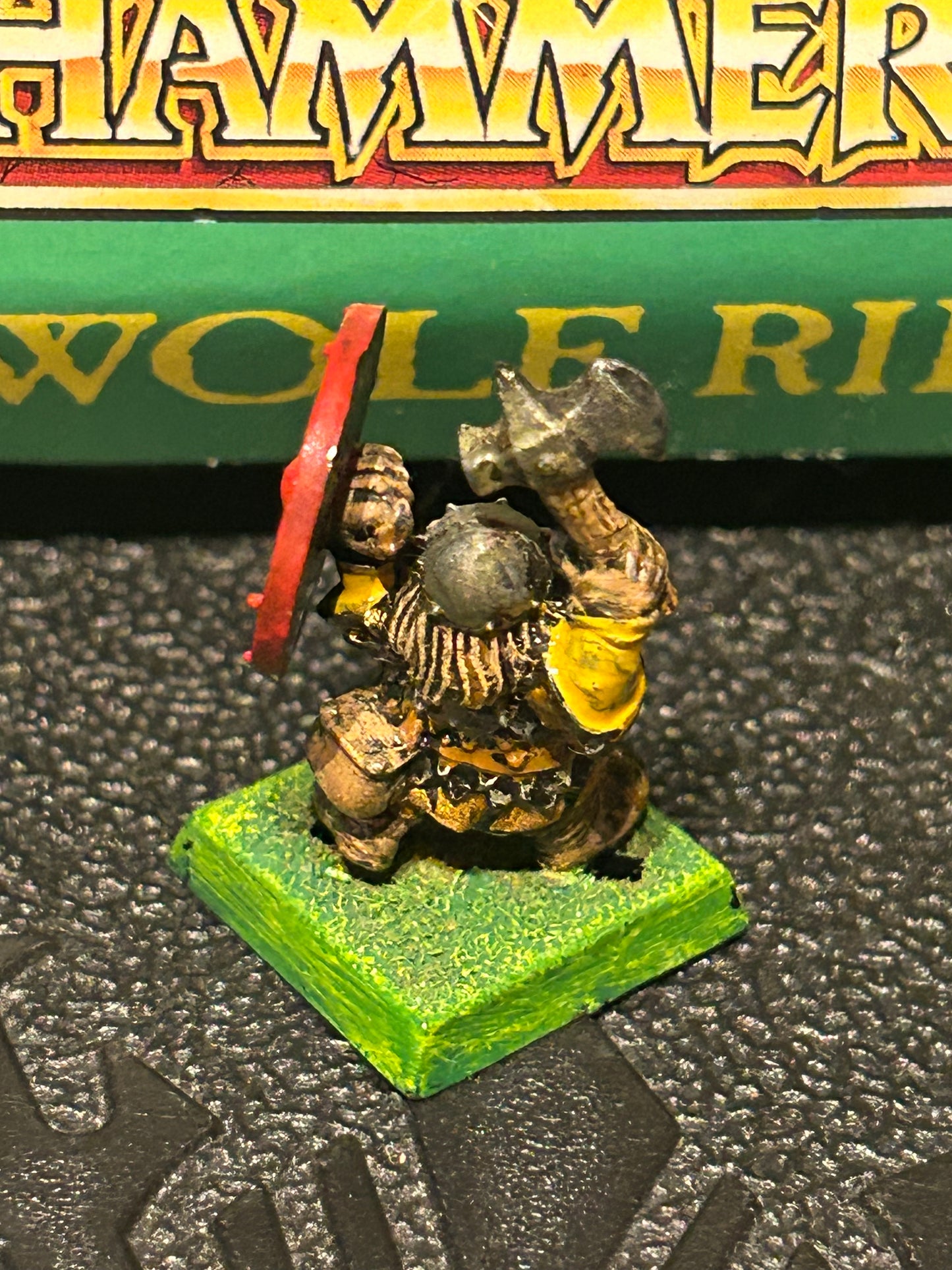 Citadel Warhammer fantasy - Imperial Dwarf - C06 / 0307 - Gazil Hooknose - Metal - 1985