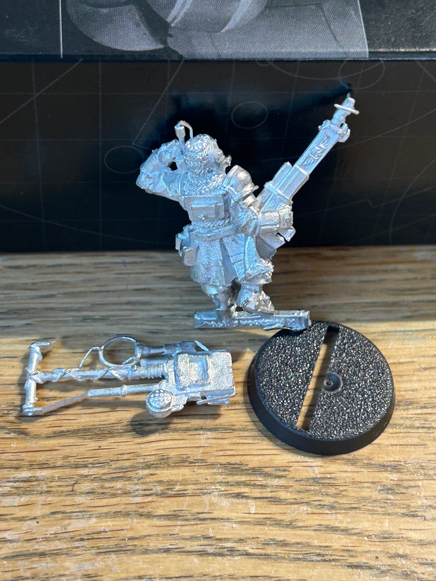 Warhammer 40k Vostroyan Firstborn Vox Caster Metal Imperial Guard GW