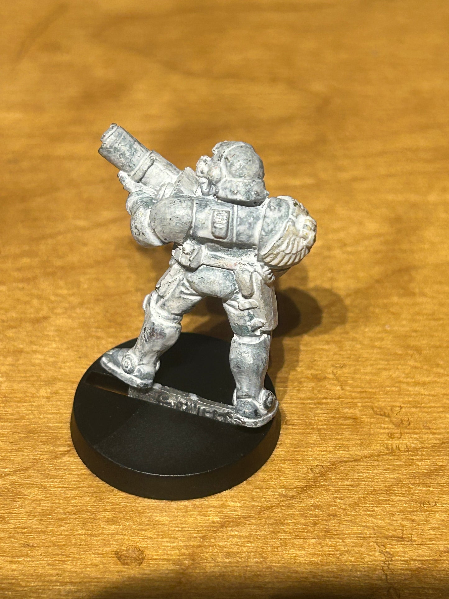ADEPTUS ARBITES with grenade launcher Metal Imperial Guard Army Warhammer 40K 1992