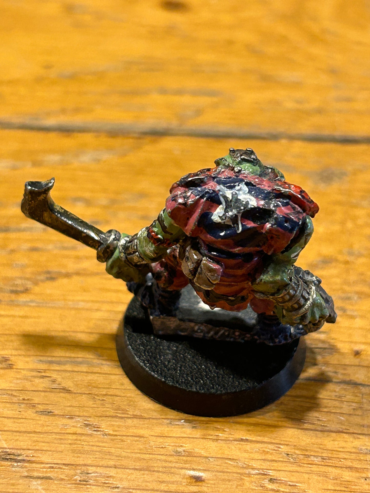 Ork warrior with bolt pistol 0522/1 Metal Rogue Trader Ork Orks Army Warhammer 40K 1980s