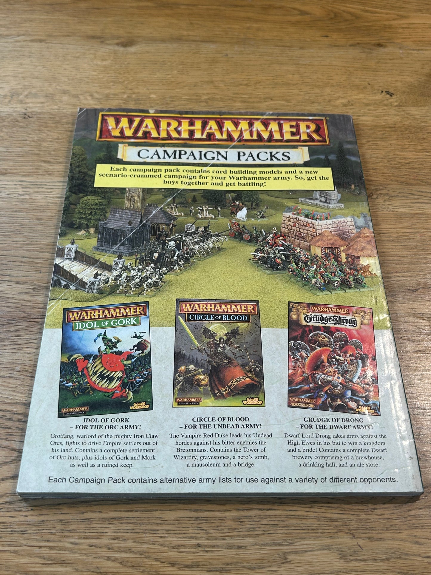 White dwarf issue 213 (includes card insert)