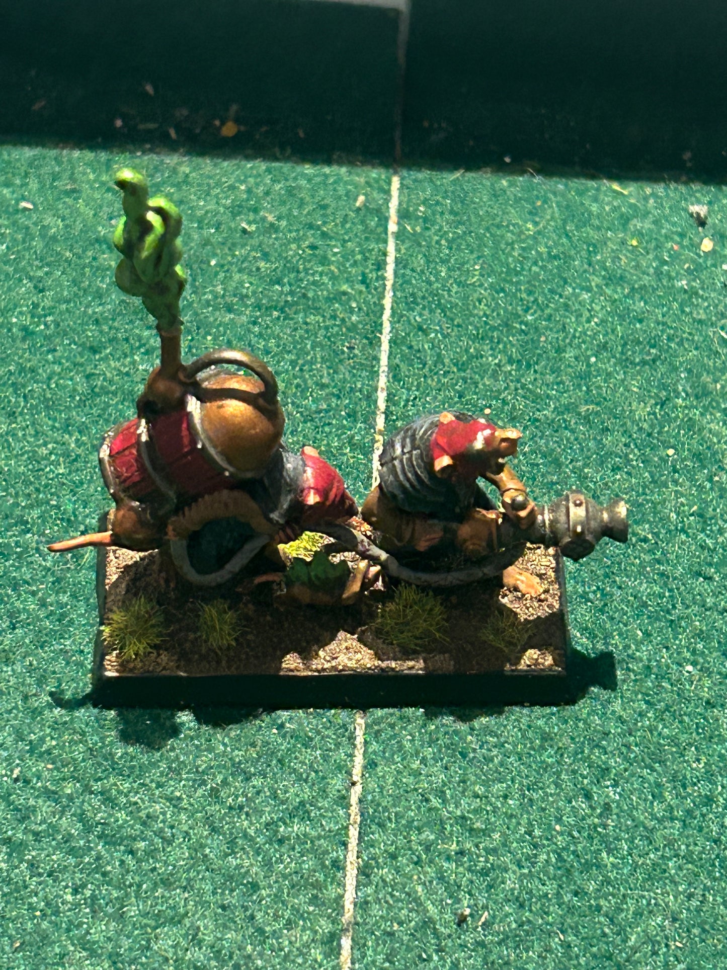Warhammer Fantasy - Skaven warpfire thrower Team old world